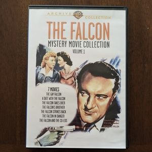 "THE FALCON" VOLUME ONE. B/W. 7 MOVIES. 3 DVDS. NOT RATED.  1941-1943